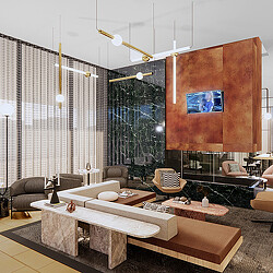 Sheraton Minneapolis Downtown lounge