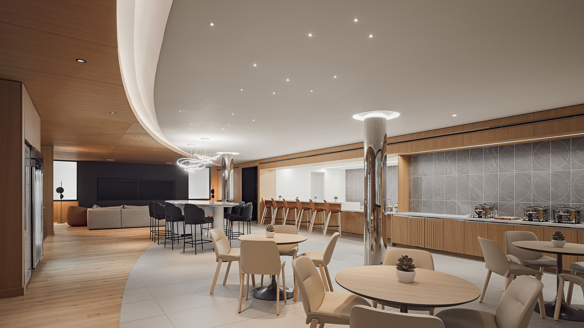 Phoenix Mercury player dining area