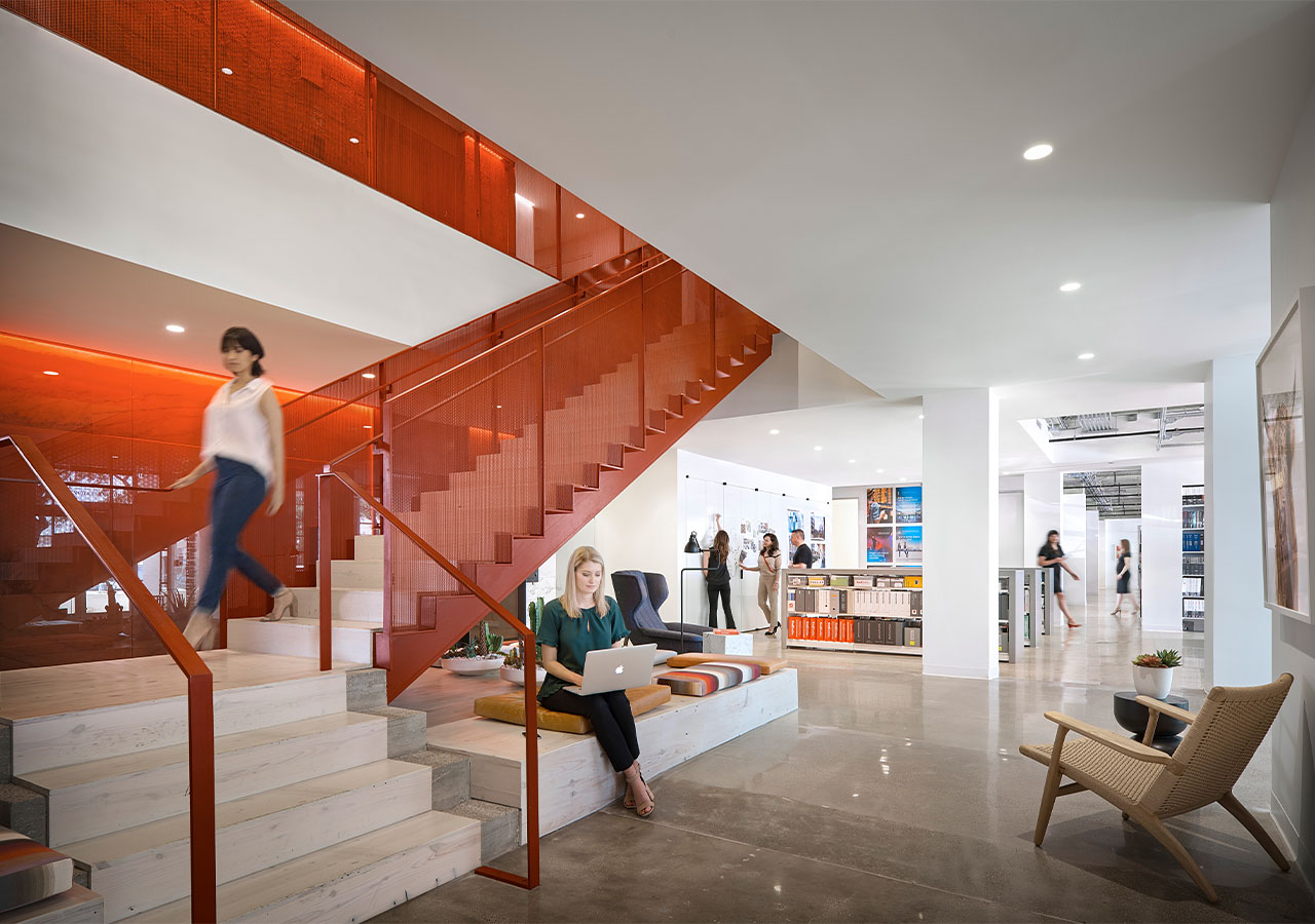 Gensler Dallas lobby
