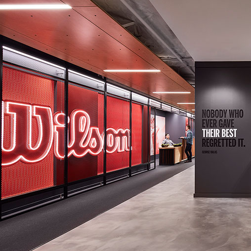 Wilson Sporting Goods | Projects | Gensler